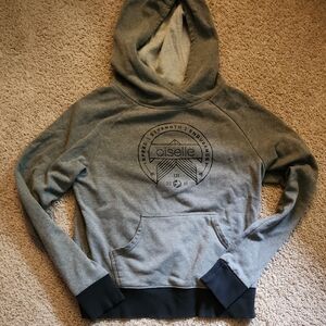 Oiselle Heather Gray Hoodie - Size Medium